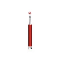 수지17피 빨강복피 니들 수지니들 뷰티재료 반영구니들, 50개