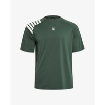 [스파이더 본사] 공용 사선 프린트 티셔츠 SPHMCNRS307UDGN