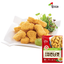 참프레-바삭한 치킨너겟1kgx3봉/분쇄육이아닌 육계를 그대로