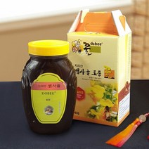 [KT알파쇼핑][지리산뱀사골] 자연산 밤잡화꿀 2.4kg (병/선물용박스), 상세페이지참조