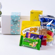 간식5종+핸드크림+박스포장 선물 세트 상자 메시지스티커 홍보 기업 단체 어른 어린이날 크리스마스 스승의날 성탄절 생일 파티 결혼답례 승진턱 과자 시보해제 탕비실 간담회 다과 과자, 1VLV_어른간식 핸드크림 선물상자 세트