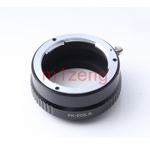 Canon EOSR RP EO S.R RF 마운트 풀 프레임 카메라에 Pentax PK 렌즈 용 PK-EOSR 어댑터 링, 한개옵션0