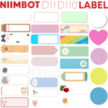 Niimbot D11 / D110 라벨프린터 라벨지, 컬러화살표