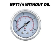 휠캡 tpms 젠더 자동차 휠 프로텍터 락볼트 Y50z 축 수압 게이지 스테인레스 스틸 쉘 스레드 연결 휴대용 진공 압력, 0-40Mpa+05