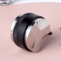 듀얼 핸들리스 마카롱 템퍼 58mm 디스트리뷰터 드롱기 레벨링툴 탬퍼, 커빙 듀얼핸들리스탬퍼