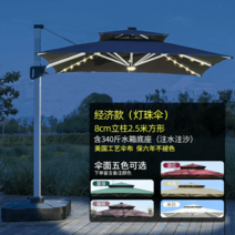 태양광 캐노피 야외 파라솔 마당, 옵션5