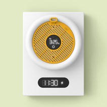 nimin 최신형 히드록시 +나노기포 정화 기술 가정용 야채 과일 세척기 농약 잔류 제거 세균 살균기, 노란색