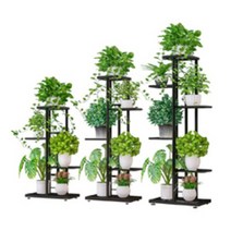 [에이스] 화분진열대 베란다화분정리 거실화분정리대 화분선반, 다크그레이