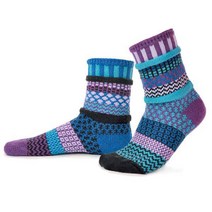 솔메이트 삭스 - Raspberry Crew Socks(짝짝이양말), Raspberry  L