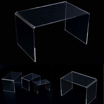 직사각 아크릴 진열대 주얼리쇼케이스 반지진열판 피규어스탠드, 대 210x130x130