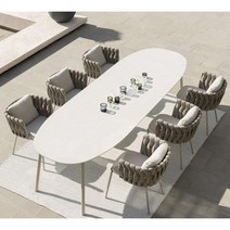 감성 야외 카페 테이블 인테리어 세트 4인용 의자 커피숍 6인용 테라스, O