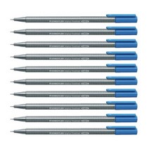 스테들러 트리플러스 화인라이너 334 수성펜 0.3mm, 30, 10개입
