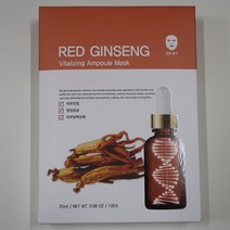 피부진정 영양공급 장벽강화 마스크팩 홍삼 10장 20230676EA, 쿠팡 1, 쿠팡 1, 쿠팡 본상품선택