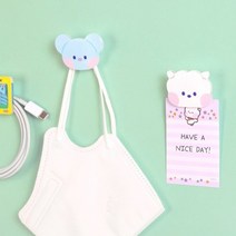 [BT21] 아크릴 마그넷 클립 세트 - 미니니/집게 자석 캐릭터클립, 타타