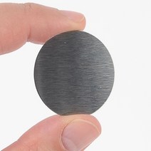 부착식 원형 자석철판 자석판 스티커 1P 3CM