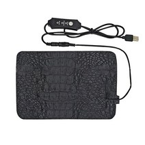 고양이전기장판 미니 쇼파 전기장판 전기매트 히팅패드 강아지 전기방석 온열매트 usb 애완 동물 전기 난방 담요 개 고양이 전기 가열 패드 개 난방 매트 겨울 따뜻한 온도 조절, 01 A