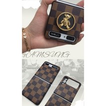 갤럭시 z플립2(1공용)3 명품 가죽케이스