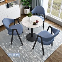 북유럽 작은 원형 테이블 카페 원목 원형테이블 라운드 4인 티테이블 사이드테이블 협탁, K 원탁테이블(사진참조)