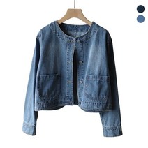 외부 포켓 칼라리스 데님 재킷 2color 비보뉴 Z426Z576