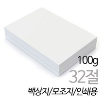 SW 백상지 모조지 100g 32절 195X135mm 250매