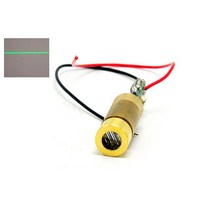 산업실험실 532nm 10mw 녹색 레이저 다이오드 모듈 DC3V4.2V 레이저 도트 라인 빔 레이저 조명 3.7 볼트