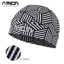 MCN 스컬캡 자전거두건 매쉬 헬멧 이너캡 큐비