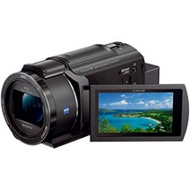 소니 캠코더 FDR-AX45 4K 64GB 광학 20배 블랙 Handycam FDR-AX45 BC