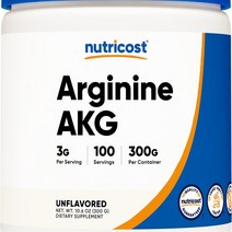 뉴트리코스트 아르기닌 AKG 3g 분말 300g