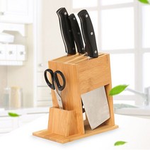 제이와이홀딩스 칼보관함 싱크대 주방 칼꽂이 원목 칼블럭