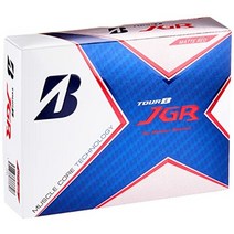 브리지스톤 골프공 타워 비 TOUR B JGR 2021, 매트 레드