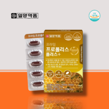 일양 프로폴리스 아연c 면역력 높이는 영양제 항산화 플라보노이드 면역기능 도움 30캡슐, 1개(1개월분)