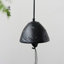 일본 사원 사찰 절에 다는 종 절종 현관 처마 밑 장식, AI