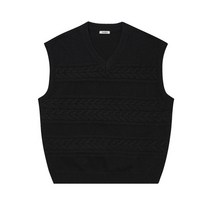 파렌하이트 23F/W 케이블 v넥 베스트 2color (FHUCH8108)