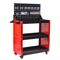 고중량 이동식 공구함 공구대 공구 다이 3단 공구카트 작업대 [국내당일발송], 고급형, 고급형