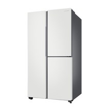 삼성전자 RS84B5080CW 양문형 냉장고 1등급 푸드쇼케이스 코타 화이트, 코타화이트