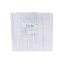 종이빨대 친환경빨대 7파이 12파이 (개별포장 벌크), 7mmx21mm개별포장, 500개