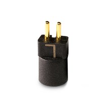 OEAudio 어뎁터 For IEM 케이블 MMCX to 2Pin 0.78mm 변환 젠더, Black