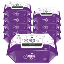 행필품 땡큐 오리지널 물티슈 100매 캡형10팩 20팩, 02_땡큐 물티슈 Original 100매(캡형)x20