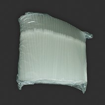 7mm 21cm 투명 자바라 스트로우 음료용 1봉 500개, 1세트