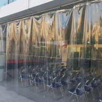투명비닐천막 PVC 야외 대형 방수 타포린 화물차 천막 바람막이 방수포, 우레탄, 선택안함
