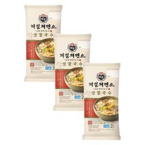 CJ 면요리 제일제면소 생칼국수 국수면 간편식 300g 3개 1세트, 3세트