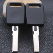 DAKATU 점화 트랜스 폰더 자동차 리모트 키 케이스 Fob Shell for Audi A4 A4L A6 A6L A3 Q3 For Skoda Auto Key Cover, [02] 20pcs