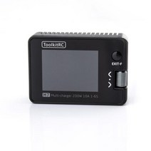 ToolkitRC M7 200W 10A DC 밸런스 충전기 1-6S Lipo 배터리용 방전기 전압 서보 검사기 ESC 테스터 수신기 Si, 01 M7 Official set