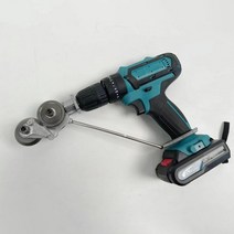 전동 충전 장대 나무 전지가위 함석가위 의류 가죽 재단기 전기 드릴 플레이트 커터 금속 시트 커터 도구 무료 절단 도구 니블러 시트 금속 컷 플레이트 펀치 가위, a