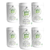 The Good Goat Milk Company New Zealand Full Cream Goat Milk Powder 더 구드 고우트 밀크 컴퍼니 뉴질랜드 풀 크림 천연 산양 성, 6팩