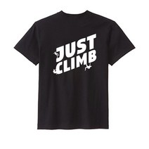 클라이밍 티셔츠 Just Climbing 쿨론 메쉬 드라이 라운드 반팔티 면티 등산 산악단체복 팀복 제작