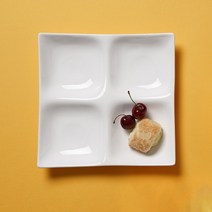 이지라이프 4칸 나눔접시 중, 1개