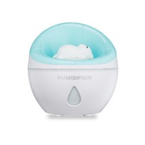디디존 곰돌이 USB 무드등 미니가습기 + LED라이트 + 미니펜, UH-7500(스카이)