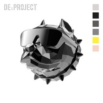 디프로젝트 디불 불독 차량용 방향제 (색상6종 선택/향6종 선택), 1세트, [디블랙], [클린코튼], [쇼핑백:선택]