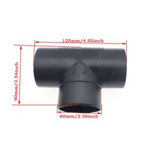 무시동히터 이동식 베바스토 에버스패커 디젤 주차 히터용 에어 벤트 덕트 T L 피스 엘보 파이프 콘센트 배, 11 T 60mm Style 2